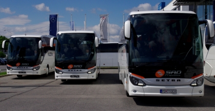 Dopravce SAD Prievidza převzal pět autokarů SETRA S 515 HD
