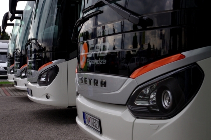 Dopravce SAD Prievidza převzal pět autokarů SETRA S 515 HD