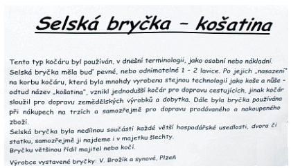 Karosář Václav Brožík má pamětní desku na rodném domě v Dýšině na Plzeňsku