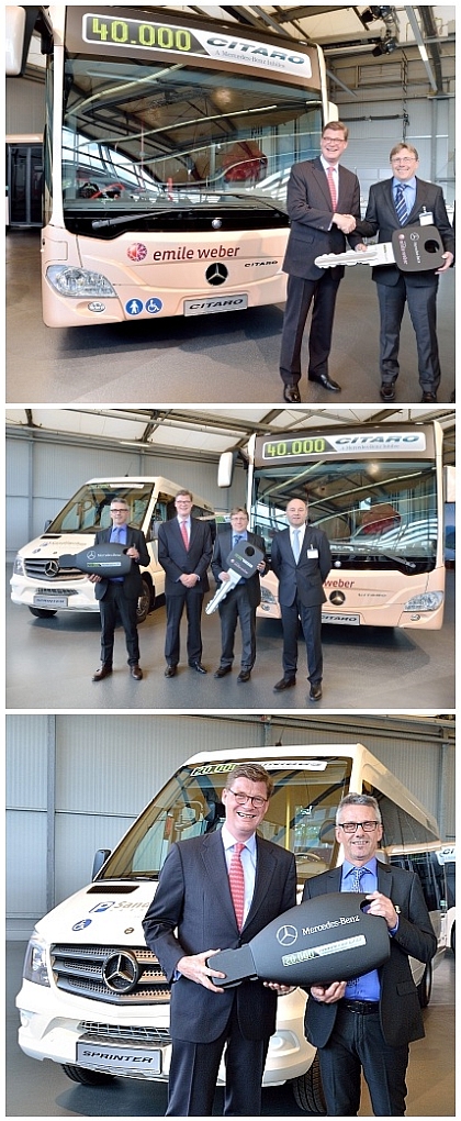 Rekordních 40000 autobusů Mercedes-Benz Citaro