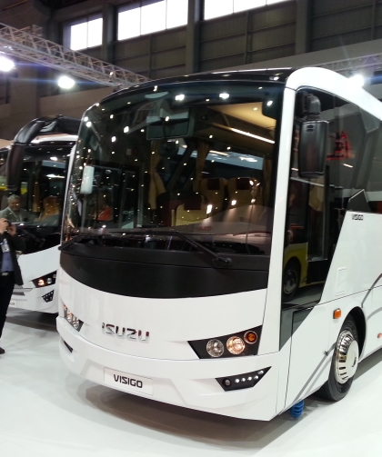 Turecký výrobce autobusů Anadolu Isuzu se představil na veletrhu