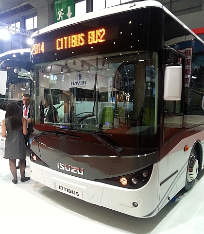 Turecký výrobce autobusů Anadolu Isuzu se představil na veletrhu
