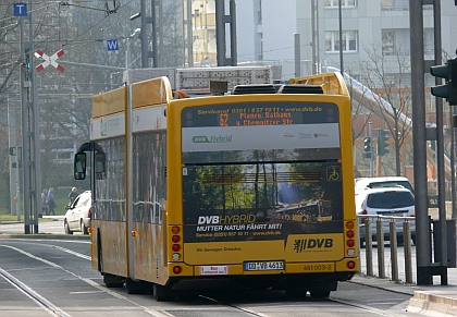 Hybridní autobusy v Drážďanech již od roku 2006