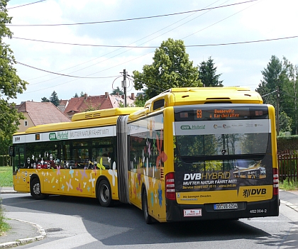 Hybridní autobusy v Drážďanech již od roku 2006