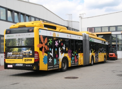 Hybridní autobusy v Drážďanech již od roku 2006