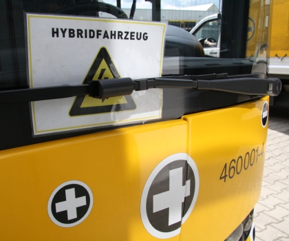 Hybridní autobusy v Drážďanech již od roku 2006