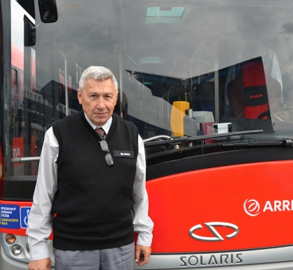 Autobusy Solaris Urbino 15 LF u dopravce Arriva Morava 