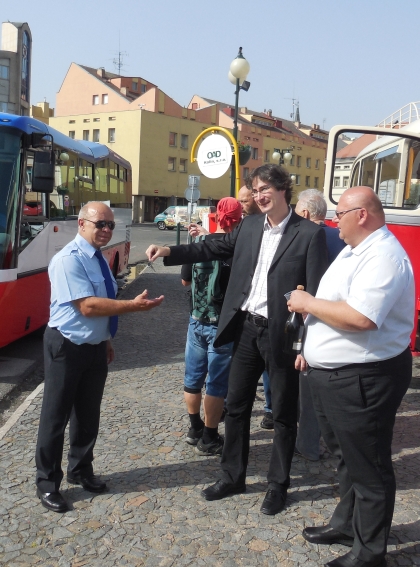 23.5.2014 proběhlo slavnostní předání  autobusu SOR CN 9,5 v Nymburce