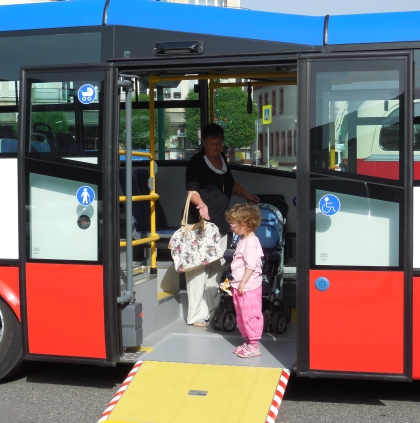 23.5.2014 proběhlo slavnostní předání  autobusu SOR CN 9,5 v Nymburce