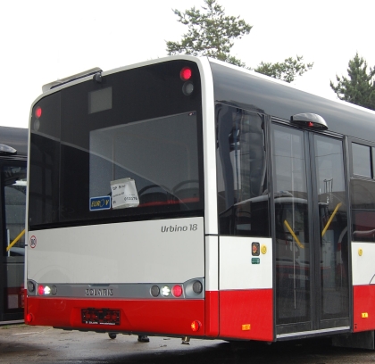 Do Brna přijela první várka osmi  nových autobusů Solaris Urbino 18 