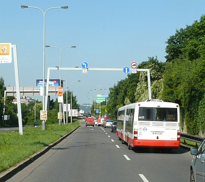 Autobusová preference v Praze se od 2.6.2014 rozšiřuje