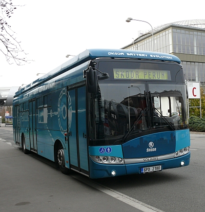 Elektrobus Perun ze Škody Electric v karosérii Solaris vyrazí do Krakova 