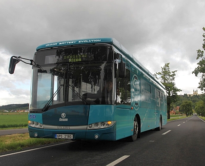 Elektrobus Perun ze Škody Electric v karosérii Solaris vyrazí do Krakova