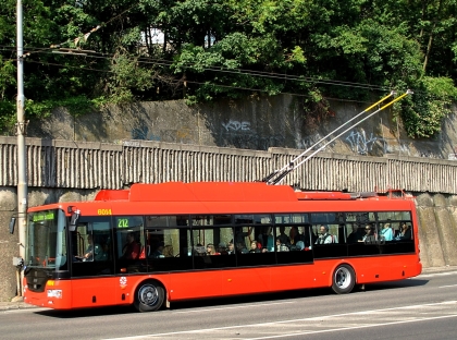 České trolejbusy Škoda 30 Tr ve slovenské metropoli Bratislavě vyrazily do ulic