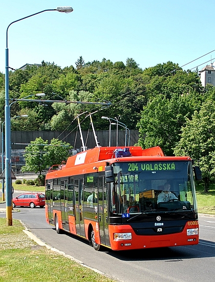 České trolejbusy Škoda 30 Tr ve slovenské metropoli Bratislavě vyrazily do ulic