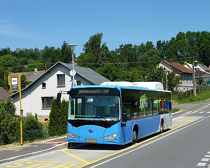 Čínský elektrobus BYD se představil v České republice. Na lince 38 DP Ostrava