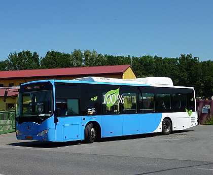 Čínský elektrobus BYD se představil v České republice. Na lince 38 DP Ostrava