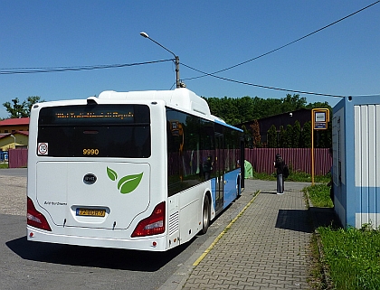 Čínský elektrobus BYD se představil v České republice. Na lince 38 DP Ostrava