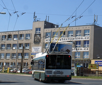 Z  plzeňského polygonu: Trolejbus Škoda 26 Tr  Solaris Stara Zagora No.1 