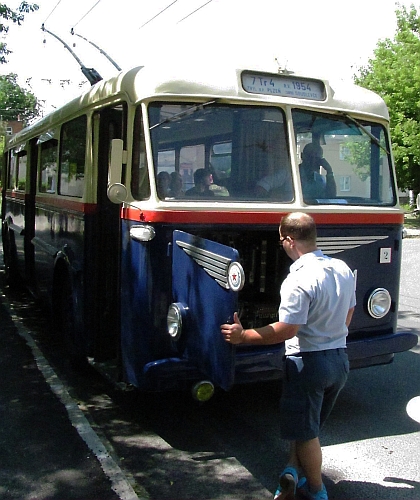 Historická vozidla ve Zlíně 14.6.2014