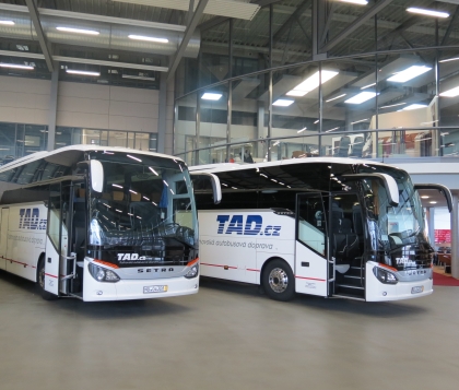 TAD: Setra S 515 HD a Setra S 517 HD od dubna nově ve vozovém parku