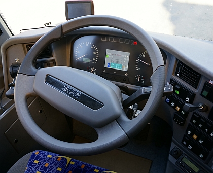 Autobus SOR LC 12 EURO 6 s inovacemi v interiéru se představil