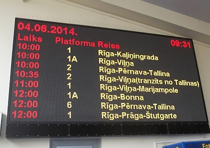 Dopravní pohlednice z Rigy: Trolejbusy, tramvaje, autobusy a autobusové nádraží