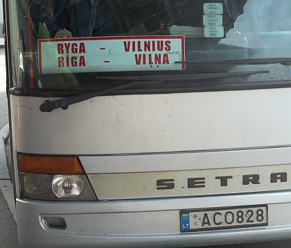 Dopravní pohlednice z Rigy: Trolejbusy, tramvaje, autobusy a autobusové nádraží 