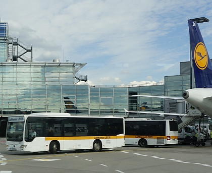 Letištní autobusy ve Frankfurtu nad Mohanem