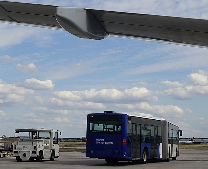 Letištní autobusy ve Frankfurtu nad Mohanem