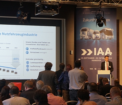 Commercial Vehicles: Driving the Future. Motto veletrhu IAA 2014 v Hannoveru