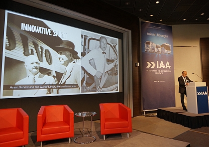 Commercial Vehicles: Driving the Future. Motto veletrhu IAA 2014 v Hannoveru