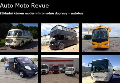 Auto Moto Revue: Základní kámen moderní hromadné dopravy - autobus