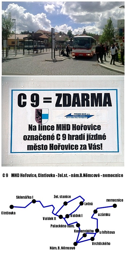 MHD zdarma: V Hořovicích je již od roku 2008 jízdné hrazeno městem