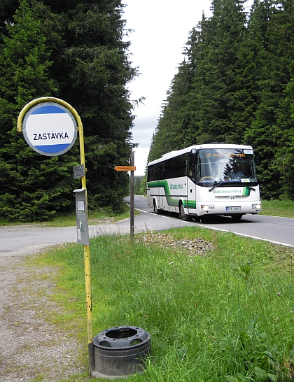 ČSAD autobusy Plzeň: Zelené autobusy po Šumavě a Severní cyklobus