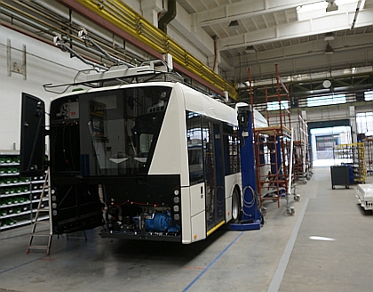 Na návštěvě ve Škoda Electric: První trolejbus pro Castellon na lince
