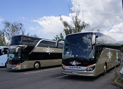 Společnost Lilija Reisen má ve vozovém parku autokary Setra 