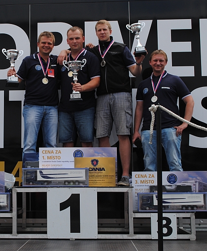 Českým šampionem Young European Truck Driver 2014 je Michal Kyral