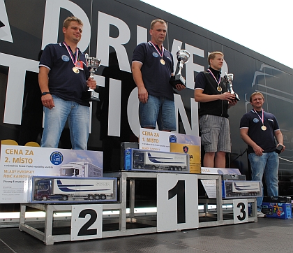 Českým šampionem Young European Truck Driver 2014 je Michal Kyral