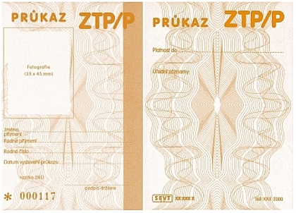 Průkazy TP, ZTP a ZTP/P v silniční dopravě v roce 2014