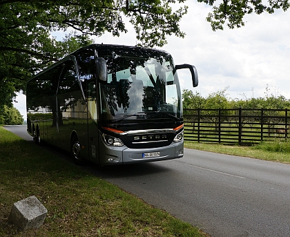 Obrazem:  Autokar Setra Top Class  517 HDH EURO 6 na návštěvě v Praze