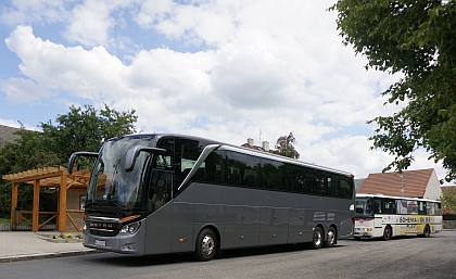 Obrazem:  Autokar Setra Top Class  517 HDH EURO 6 na návštěvě v Praze