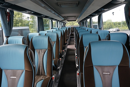 Obrazem: Autokar Setra Top Class 517 HDH EURO 6 na návštěvě v Praze