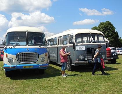Obrazem: Historické autobusy v akci  v průběhu letošního  léta