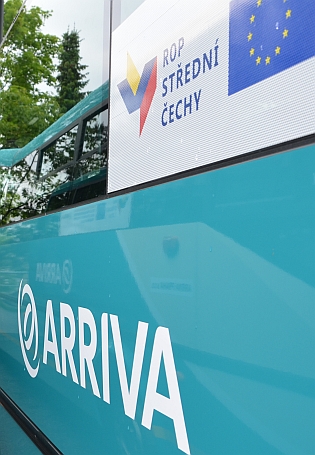 Ve II. etapě ROP Střední Čechy pořídí Arriva Východní Čechy tři autobusy EURO 6