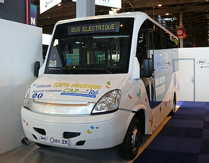 Z červnového veletrhu Transports Publics 2014 v Paříži II: Elektromobilita