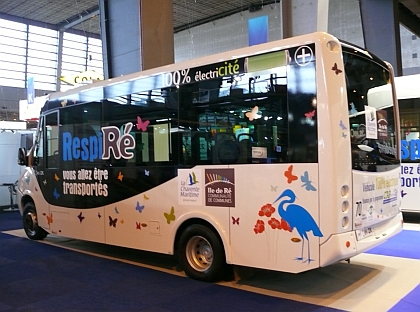 Z červnového veletrhu Transports Publics 2014 v Paříži II: Elektromobilita