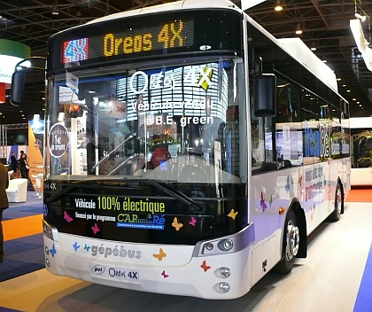 Z červnového veletrhu Transports Publics 2014 v Paříži II: Elektromobilita