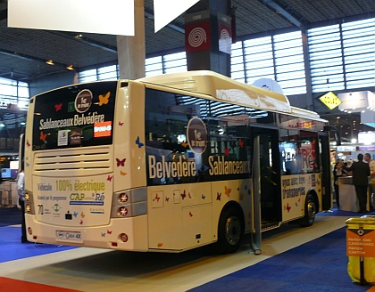 Z červnového veletrhu Transports Publics 2014 v Paříži II: Elektromobilita