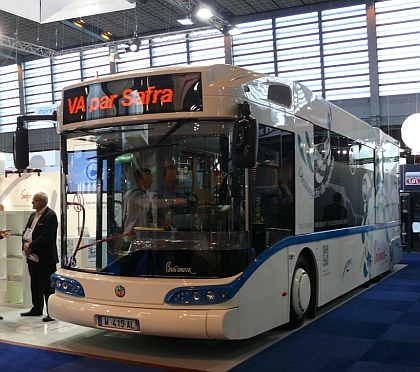 Z červnového veletrhu Transports Publics 2014 v Paříži II: Elektromobilita